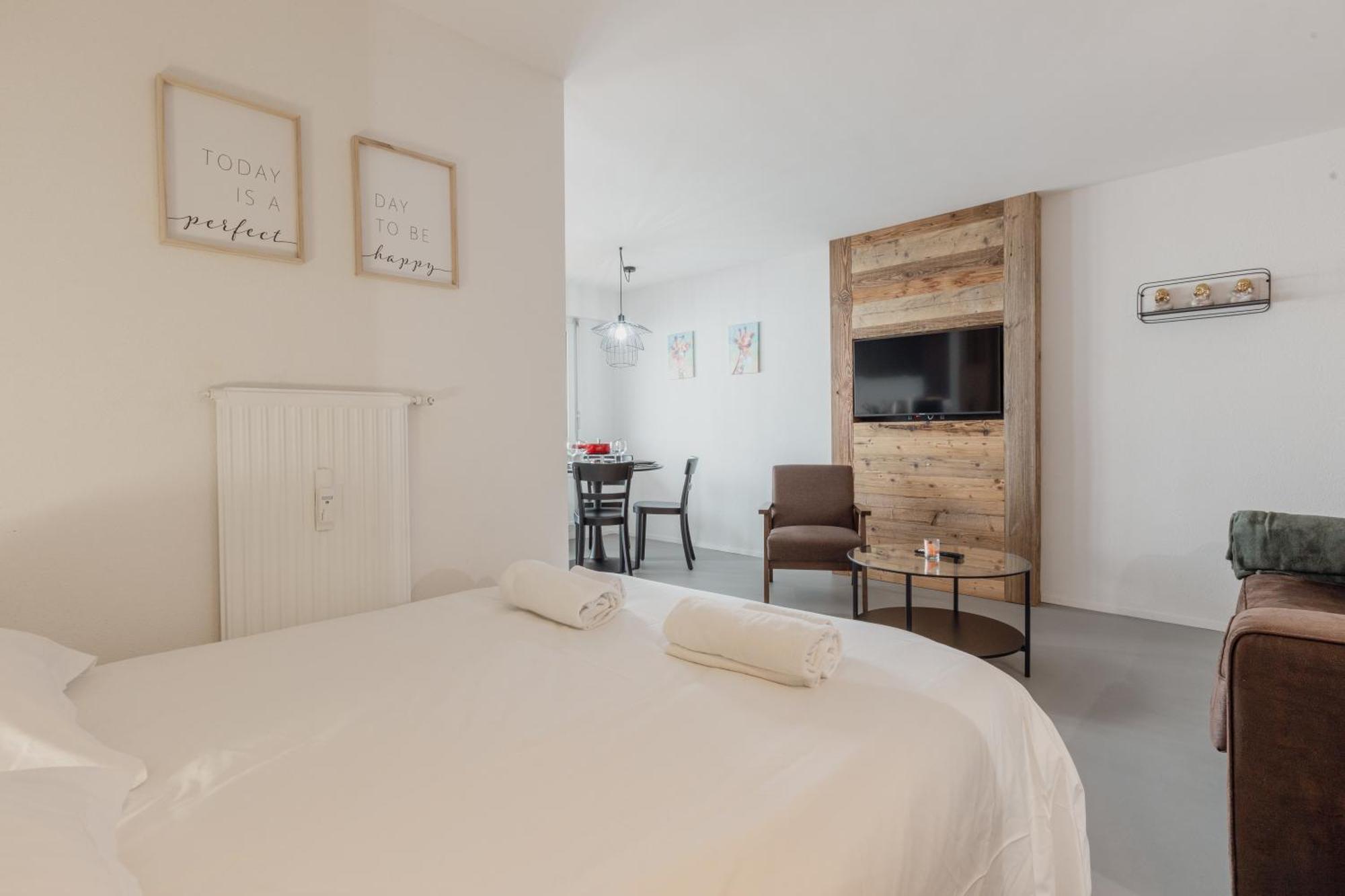 Magnifique Appartement Proche Du Centre Crans-Montana Esterno foto