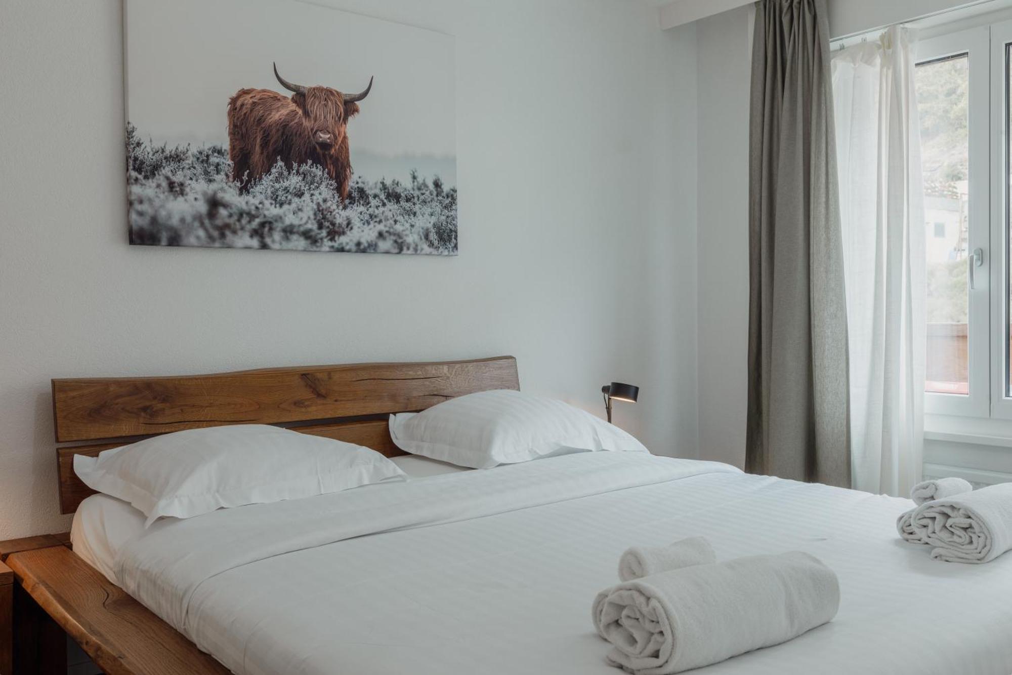 Magnifique Appartement Proche Du Centre Crans-Montana Esterno foto